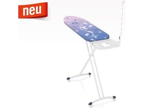 LEIFHEIT Air Board Express M Solid, Full-størrelse strykebrett, 1200 x 380 mm, 75 cm, 98 cm