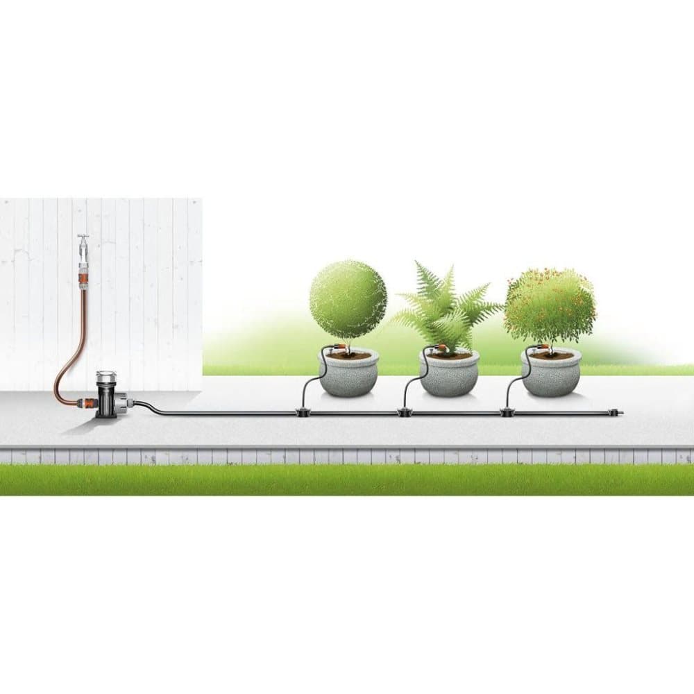 GARDENA Micro-Drip vanningsystem for potteplanter M begynnersett 13001-20