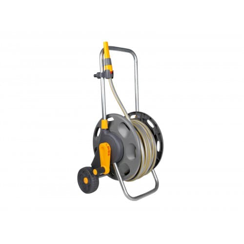 Hozelock - Slangvagn Plus 60- 50m slang koppl & munst