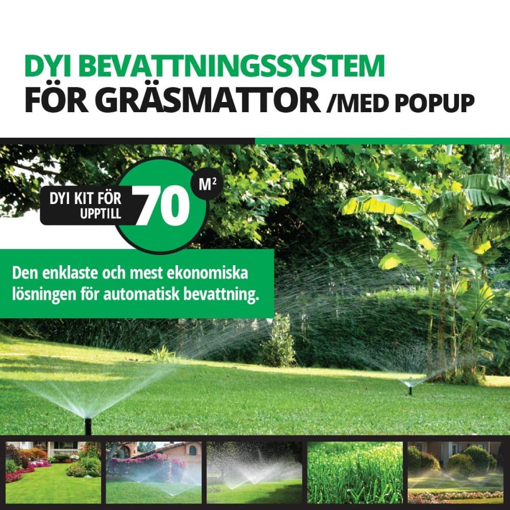 Ecoplant - DIY bevattningssystem för gräsmattor