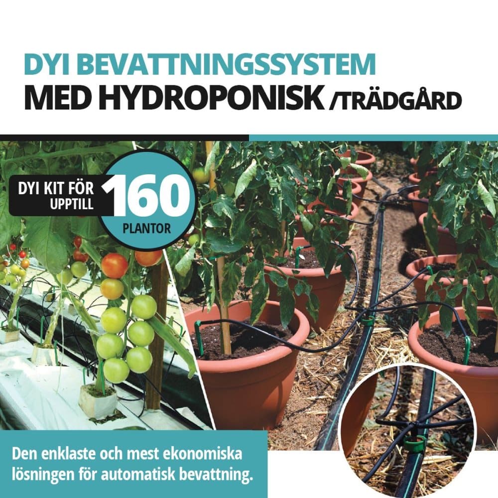 Ecoplant - DYI bevattningssystem med hydroponisk