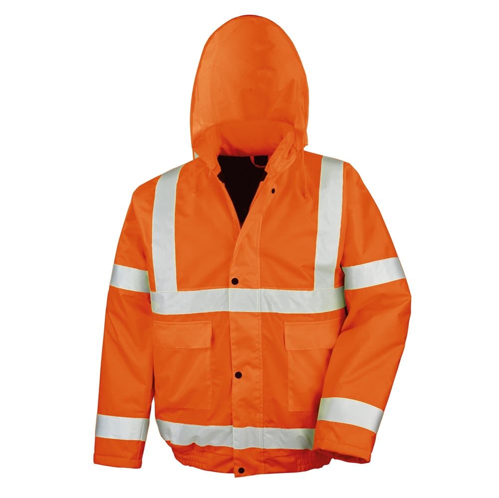 Result Core High-Viz Winter Blouson Jacka (vattentätt och vindtät) (paket med 2)