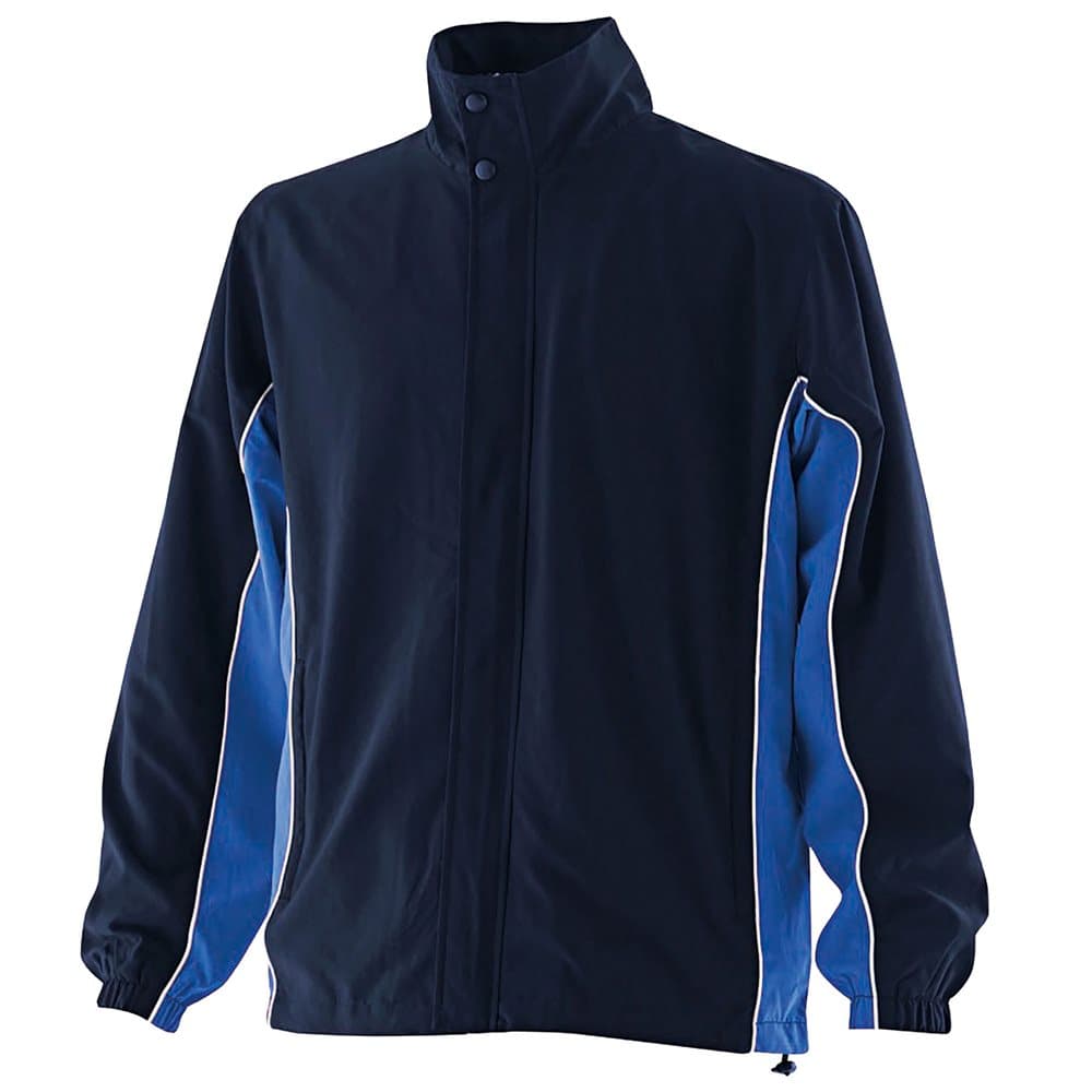 Finden & Hales Mens Contrast Full Zip Sport Track Top