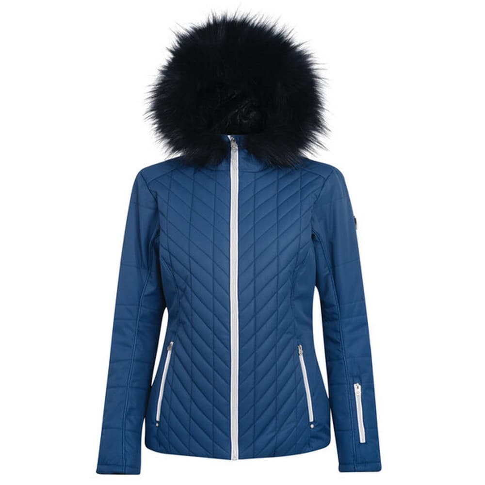 Dare 2B Womens/Ladies Icebloom Faux Fur Trim Luxe Ski Jacket