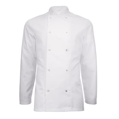 Alexandra Adults Unisex Long Sleeve Chefs Jacket (Pack of 2)