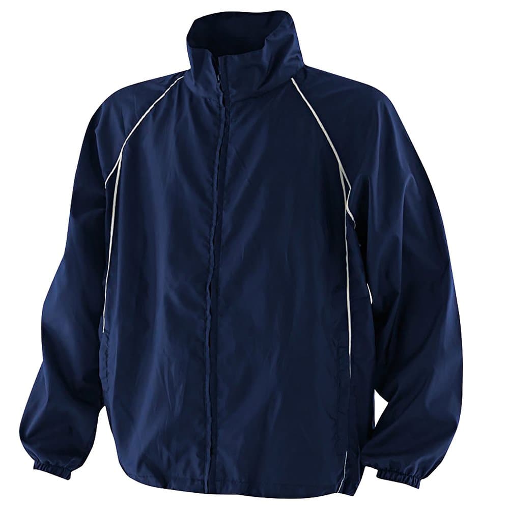 Finden & Hales Kids Unisex Piped Showerproof Training Jacket / Outerwear Sports