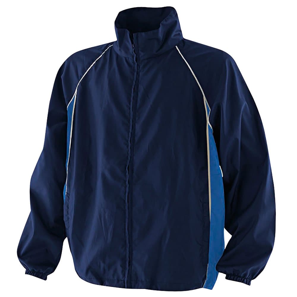 Finden & Hales Kids Unisex Piped Showerproof Training Jacket / Outerwear Sports