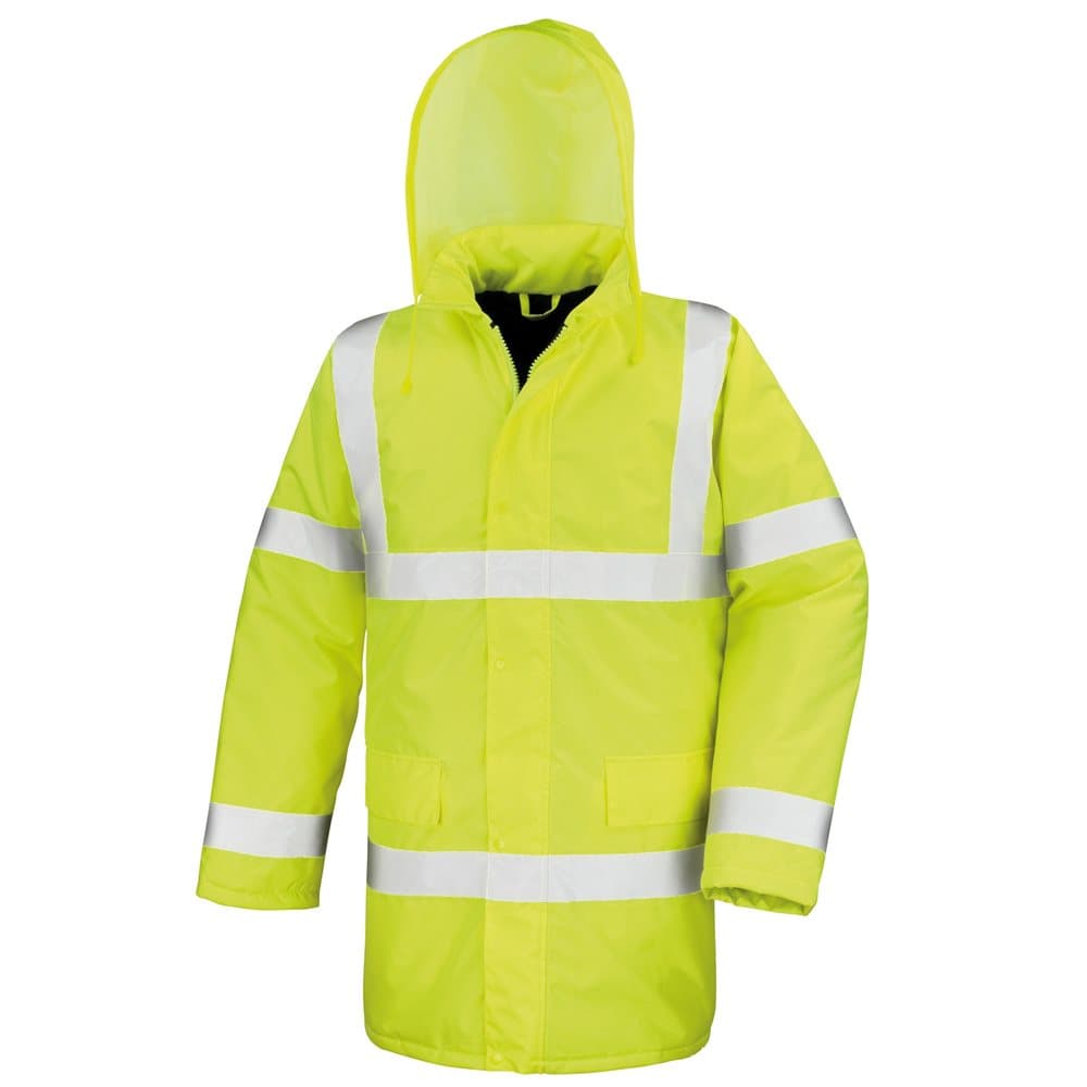Result Core High-Viz Motorway Coat (Waterproof & Windproof) (paket med 2)