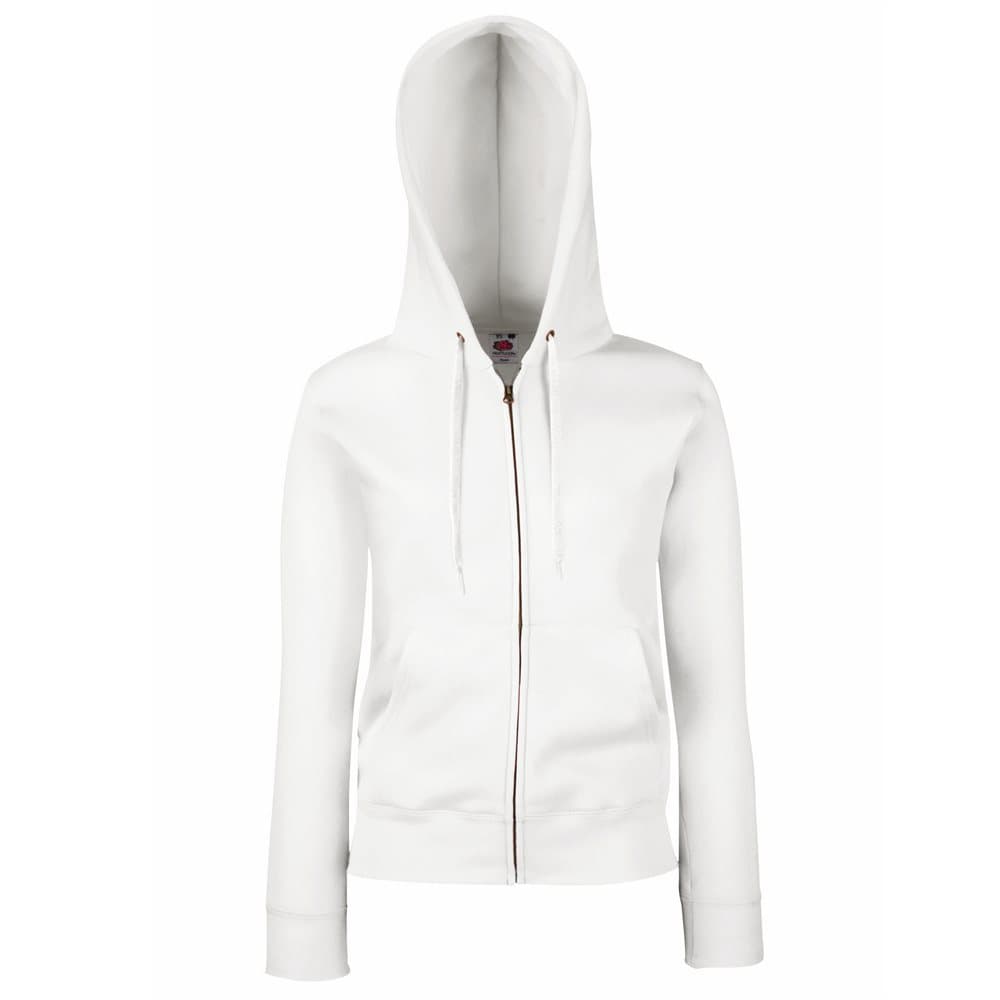 Fruit Of The Loom Ladies Lady-Fit Hooded Sweatshirt Jacket