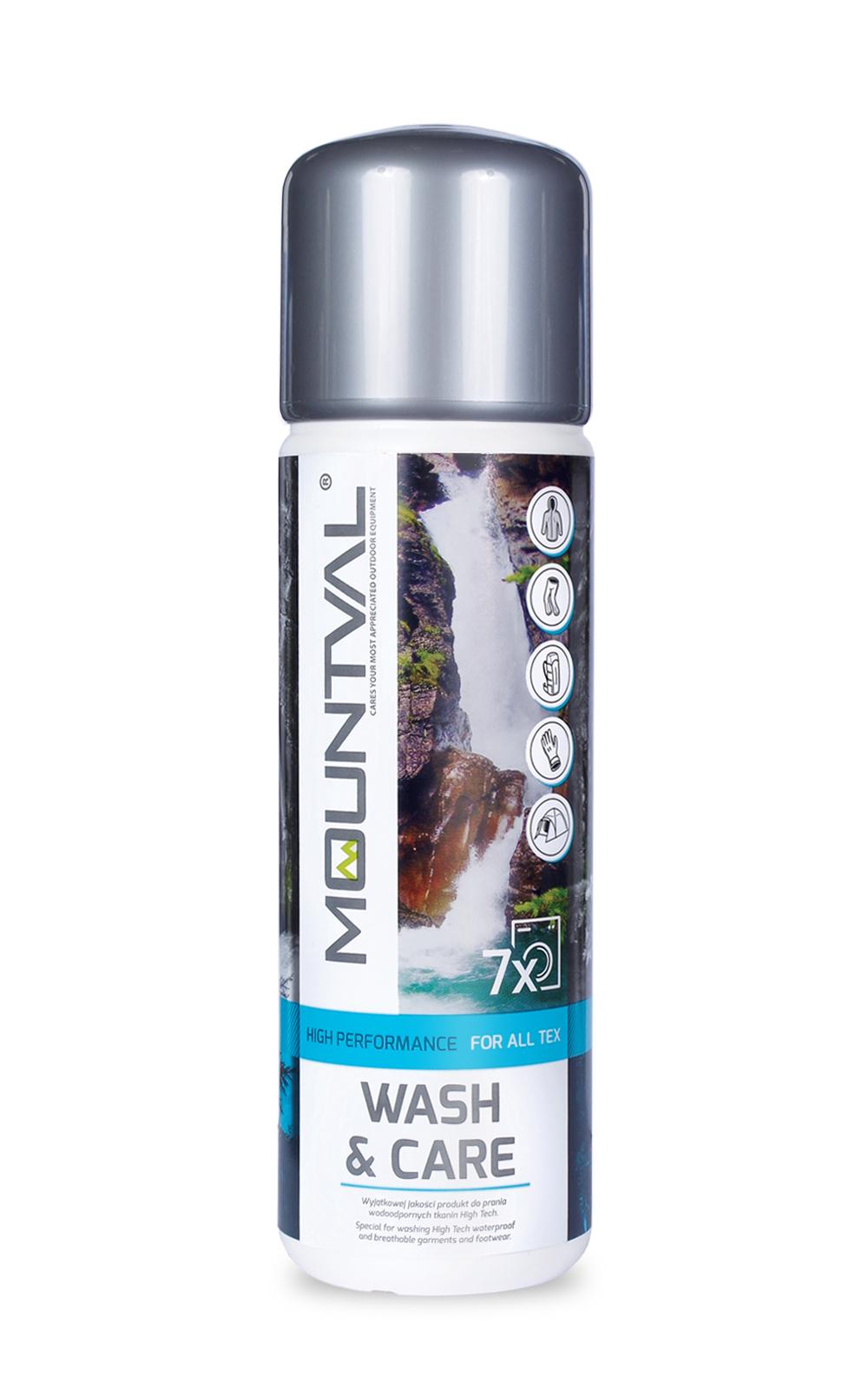 Mountval Wash & Care, Wash-In Cleaner For Outdoor Clothing and Equipment