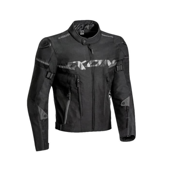 Motorcykeljakke Sirocco Black XXXL