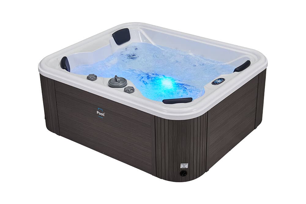Spabad/Utespa Pooli Elbe 4 Personer 206x176x85cm Balboa System