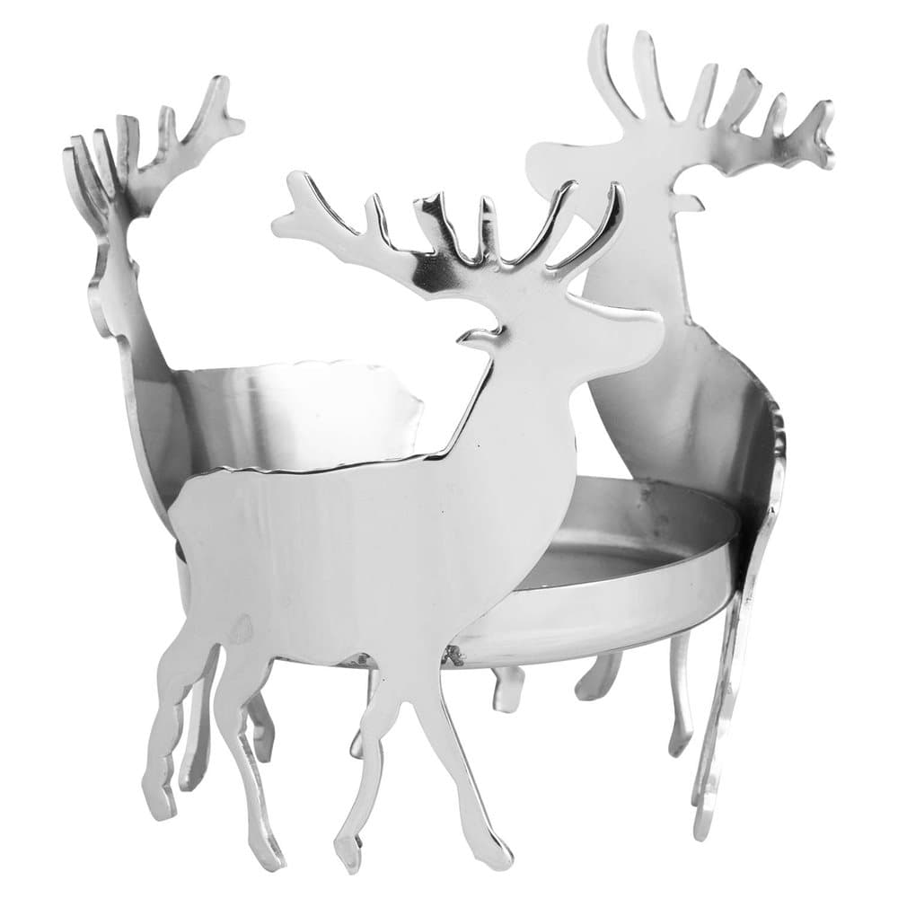 Hill Interiors Stag Hurricane Lantern