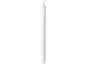 Kronelys Ø22x200 mm Ren Stearin Hvid,5 pk x 30 stk/krt