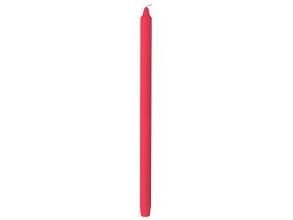 Kronelys Ø23x300 mm Brændetid 9 timer Gennemfarvet Rød,12 pk x 8 stk/krt