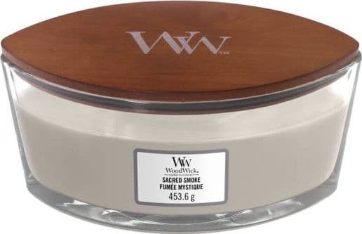 WoodWick Sacred Smoke Ellipse Scented Candles 453.6g (76022E)