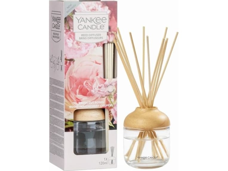 Yankee Candle Reed Diffuser fragrance sticks Fresh Cut Roses 120ml