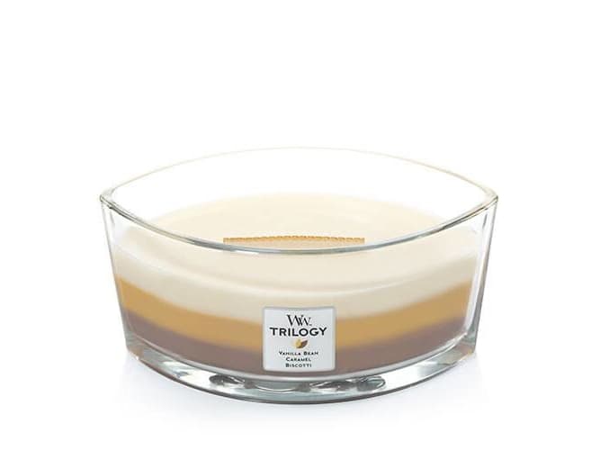 WoodWick 76904, Andra, Beige, Brun, Vit, Karamell, Vanilj, 1 styck
