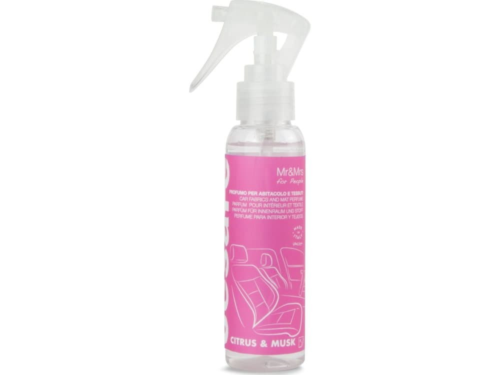 Mr & Mrs Fragrance Mr & amp; Mrs Cesare JCESSPR007 Spray, 100 ml, Citrus & amp; Musk scent, Fuxia