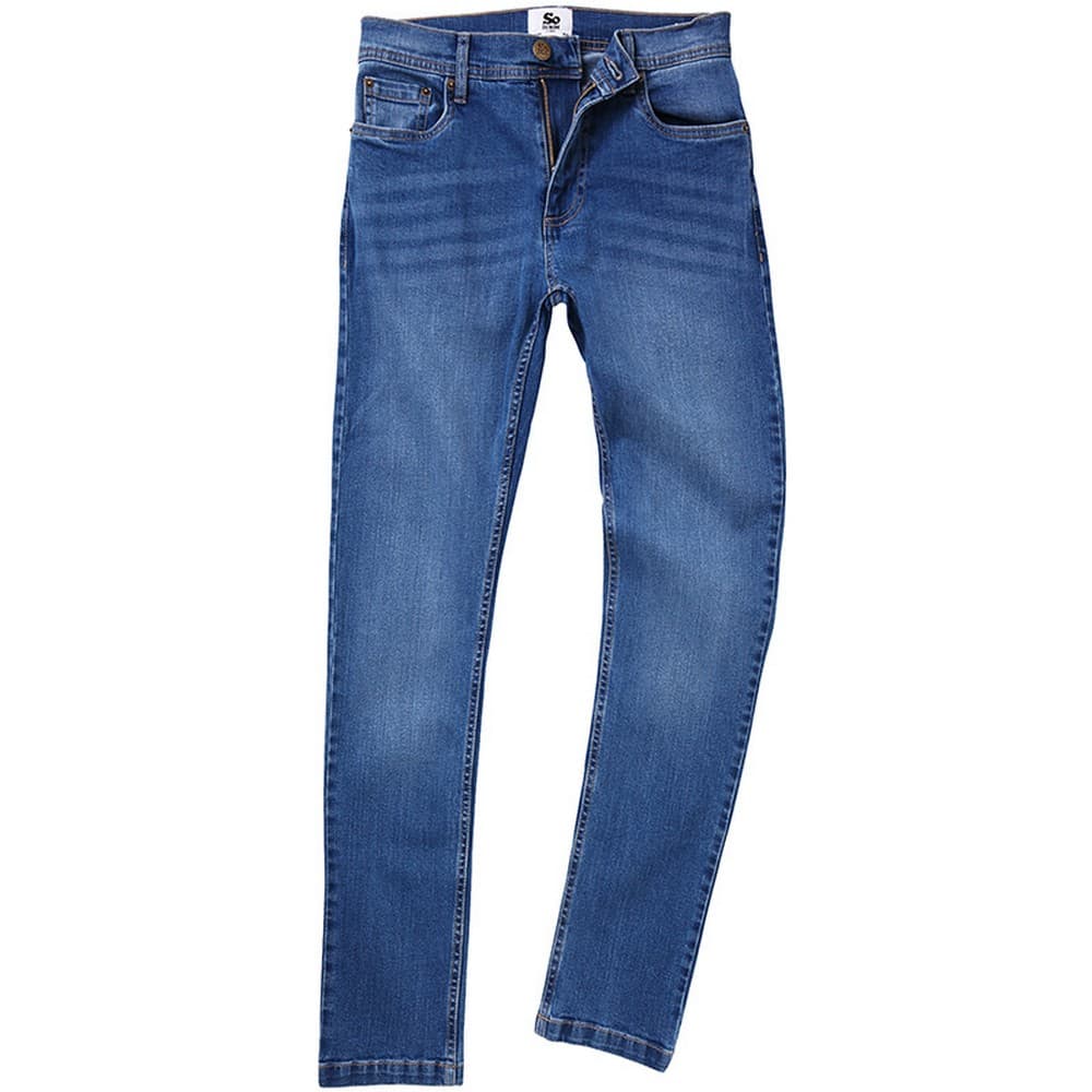 AWDis So Denim Mens Max Slim Jeans