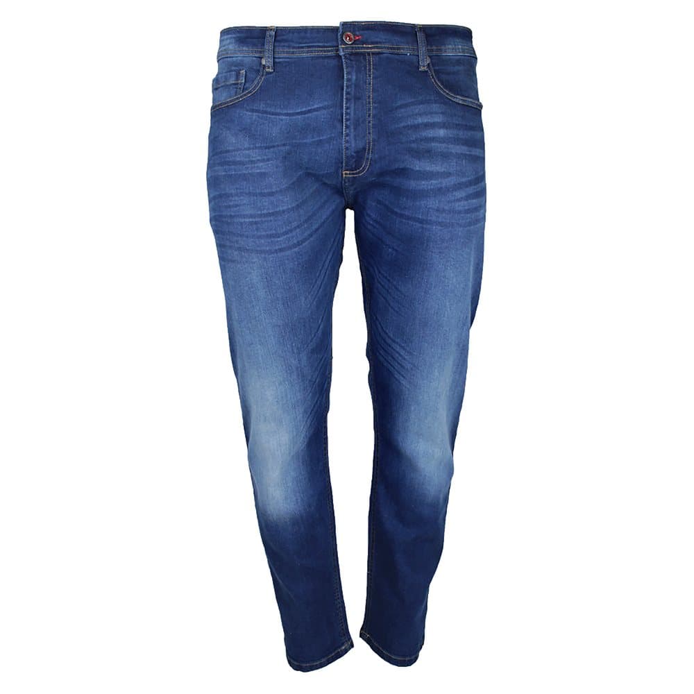 Duke Mens Ambrose King Size Tapered Fit Stretch Jeans