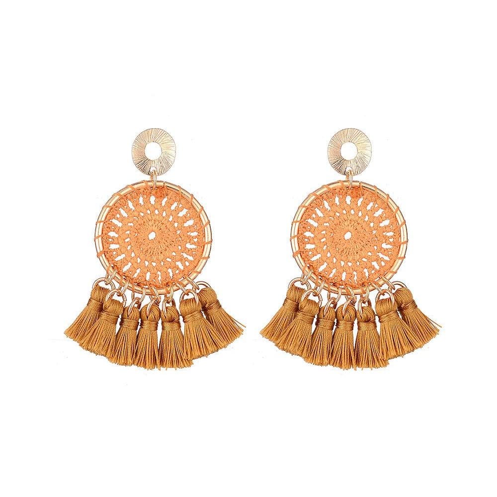 Jewelcity Sunkissed Womens/Ladies Dreamcatcher Earrings
