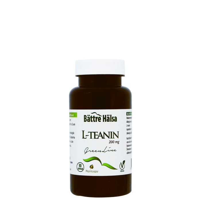 L-Teanin, 60 kapslar