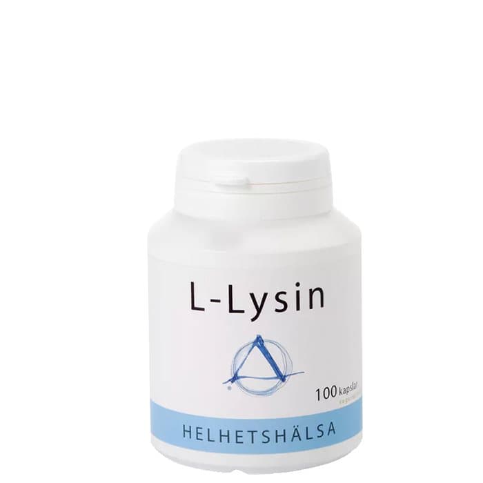 L-lysin, 470 mg, 100 kapslar