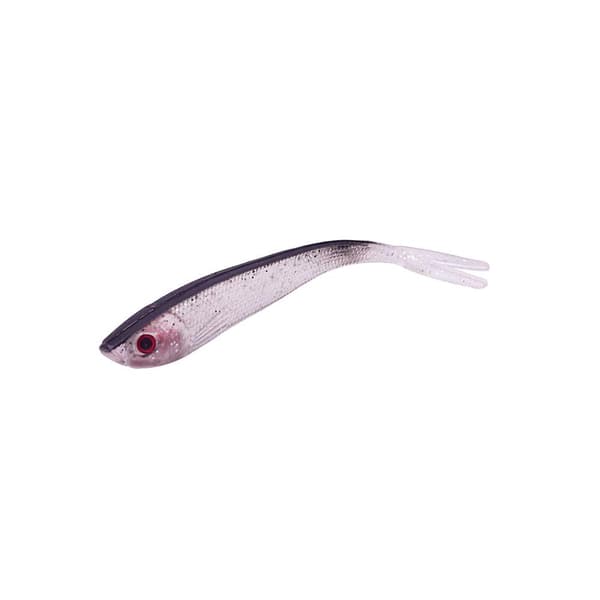 5-pack Jiggar Small Split Tail Silver - Flera storlekar