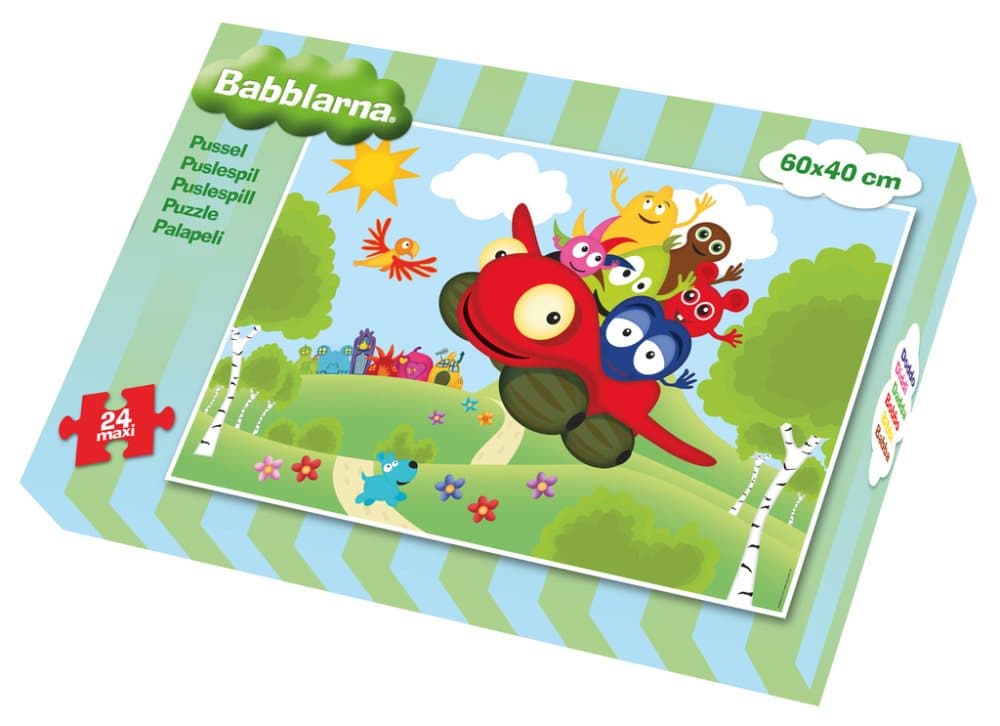 Babblarna Maxi Pussel 24 bitar