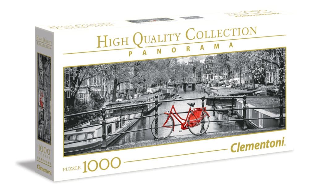 Clementoni Amsterdam Bicycle Panorama Puzzle 1000 pcs 3944