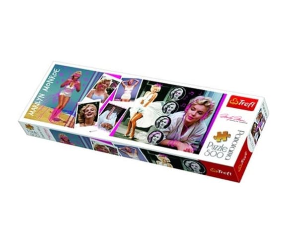 Trefl Marilyn Monroe Collage Panorama Puzzle 500 pcs 29509