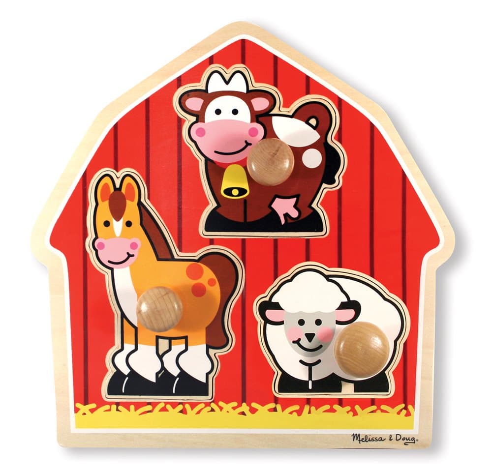 Bondgård- Knoppussel, Melissa & Doug