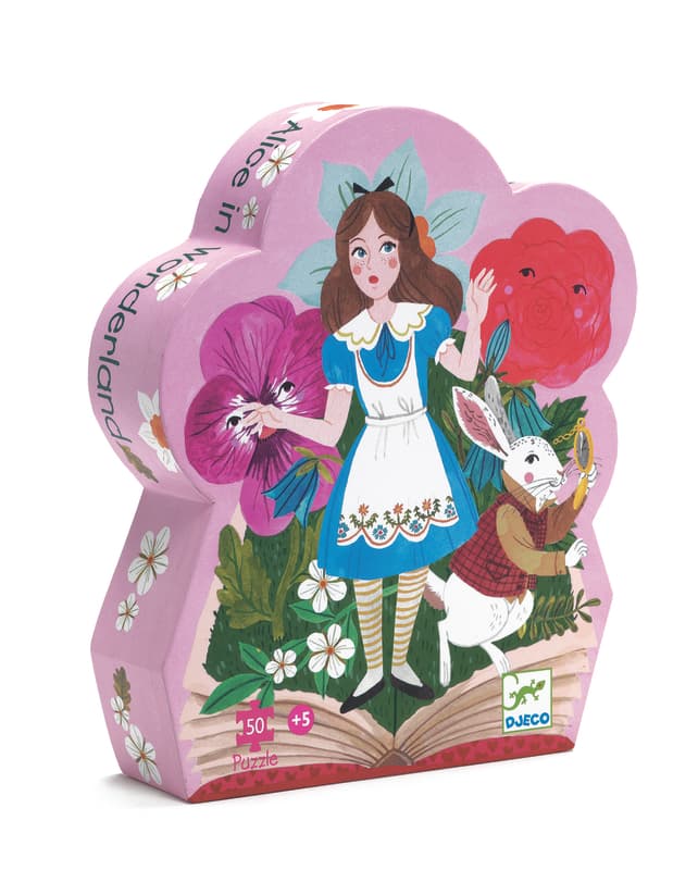 Siluettepussel, Alice in Wonderland, Djeco