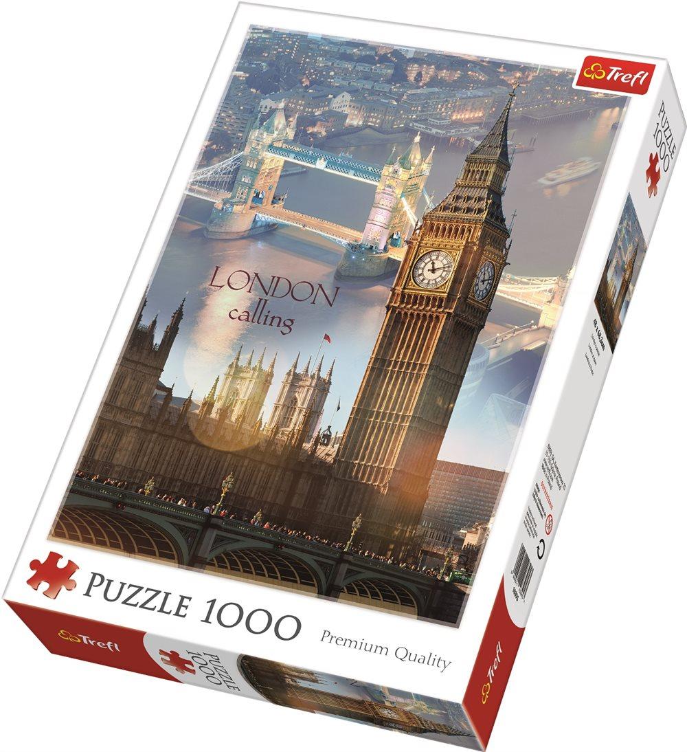 Puslespill, London Calling, 1000 brikker, Trefl
