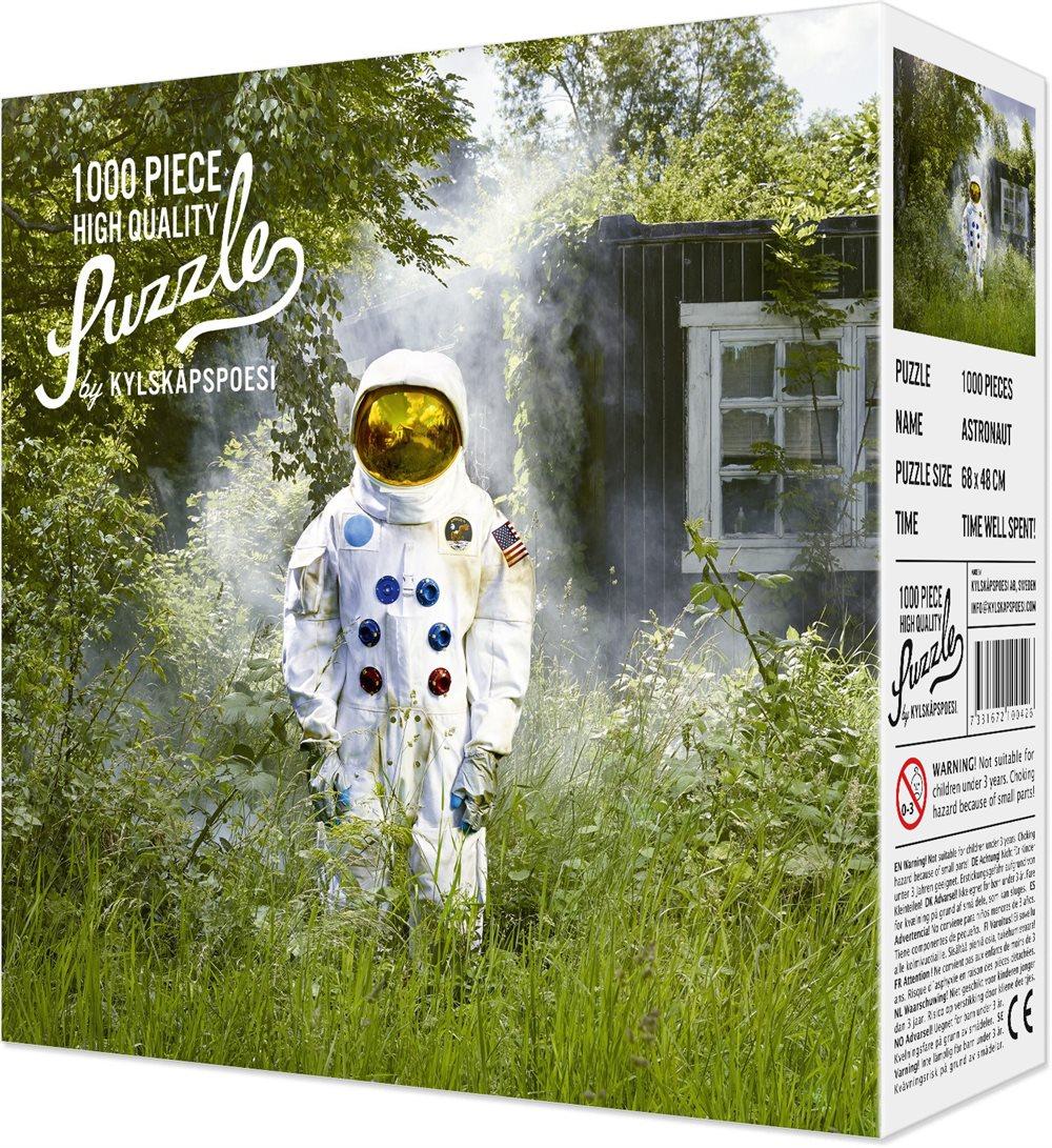 Pussel 1000 bitar, Astronaut, Kylskåpspoesi
