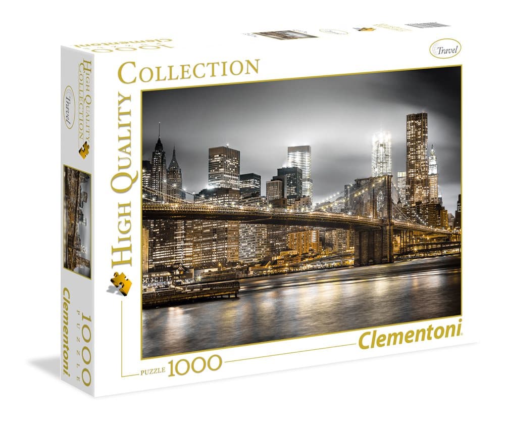 Palapeli HQC New York Skyline, 1000 palaa, Clementoni