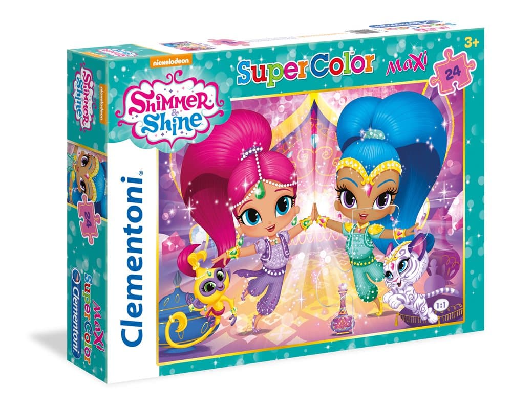 Pussel Maxi Shimmer & Shine, 24 bitar, Clementoni