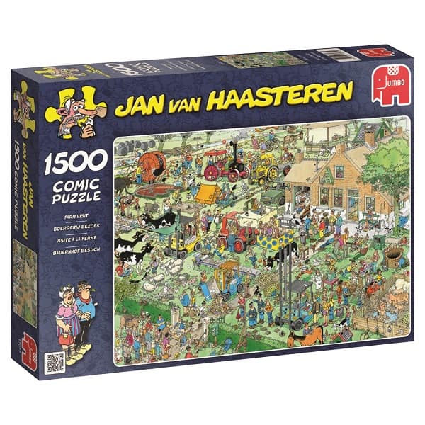 Jan van Haasteren, The farm, Palapeli 1500 palaa