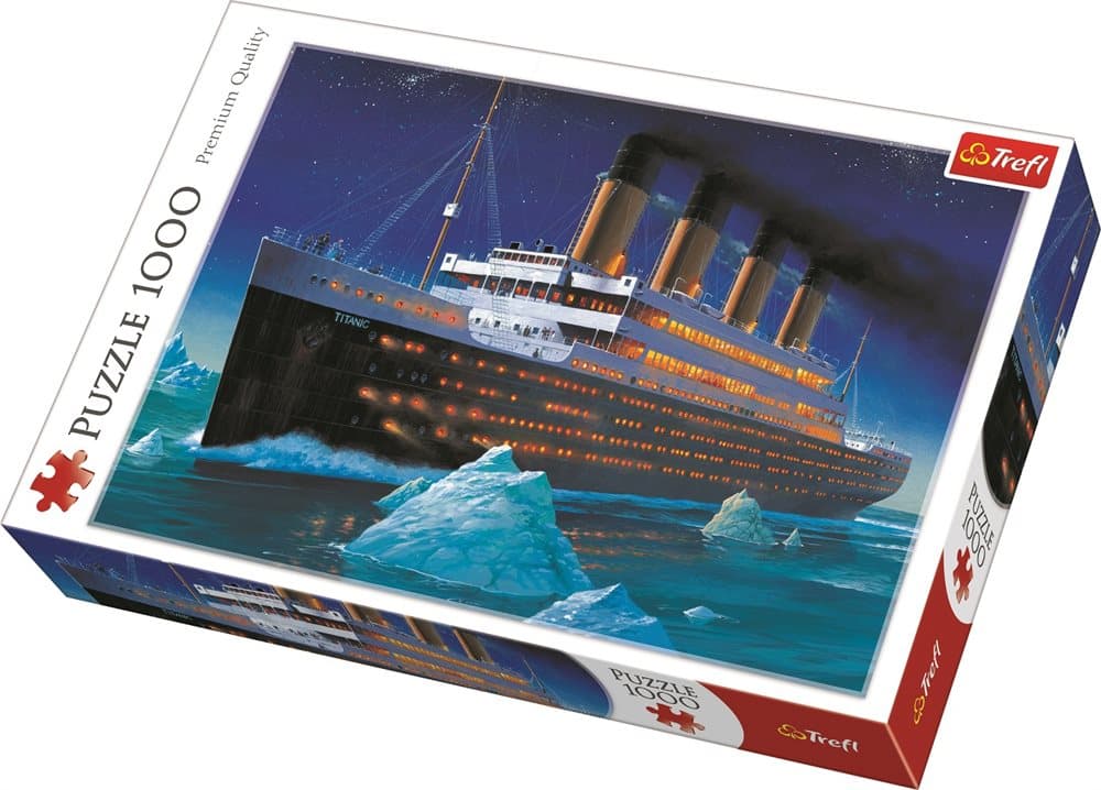 Puslespill, Titanic, 1000 brikker, Trefl