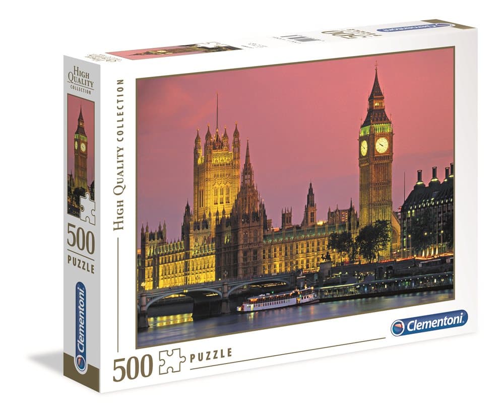 Palapeli HQC London, 500 palaa, Clementoni