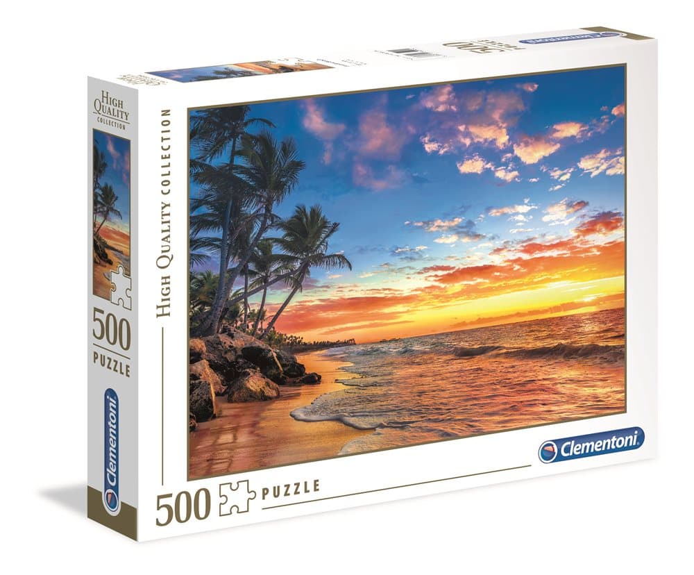 Puslespill HQC Paradise Beach, 500 brikker, Clementoni