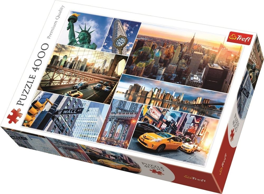 New York, Pussel 4000 bitar