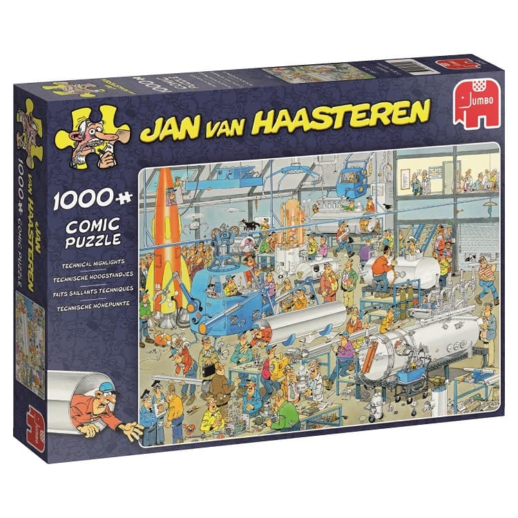 Jan van Haasteren, Technical Highlights, Puslespill, 1000 brikker