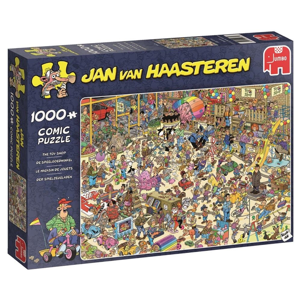 Jan van Haasteren, The Toy Shop, Puslespill, 1000 brikker
