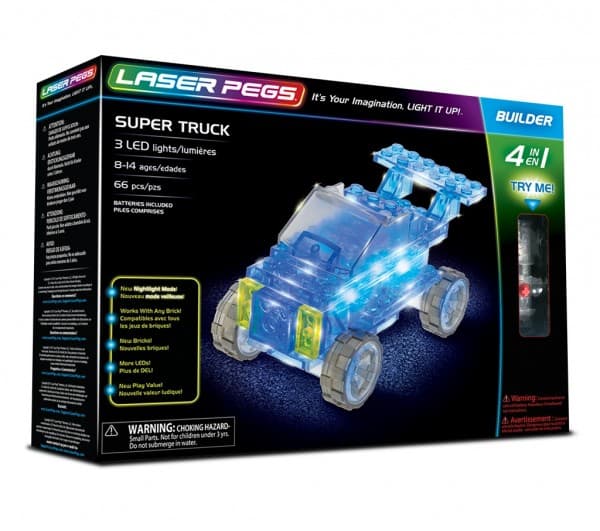 Laser Pegs 4 In 1 Super Truck 41013