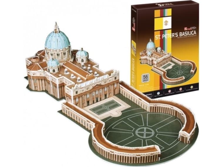 Cubicfun PUZZLE 3D ST. BASILICA PETER. - C718H