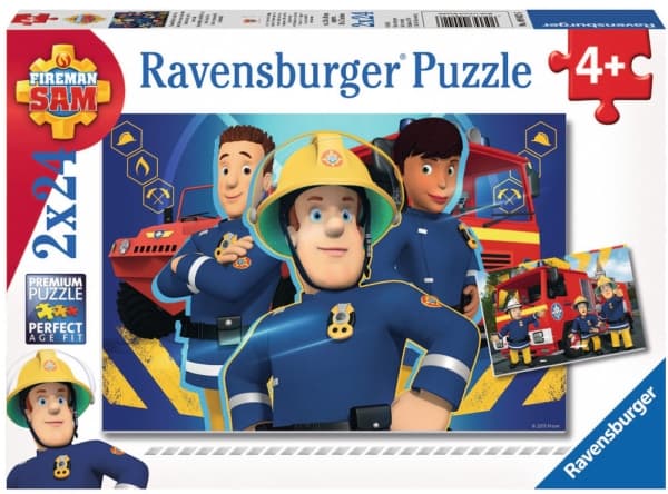 Ravensburger 09042, Puslespill, 24 stykker, Tegneserier, Barn, 4 år