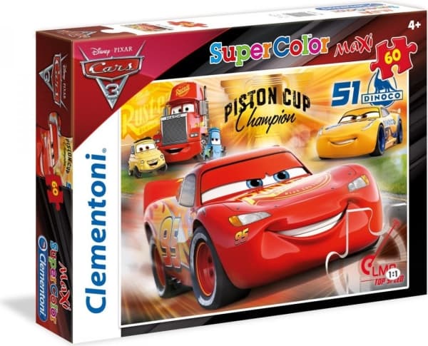 Clementoni Puzzle 60 pieces Maxi Cars 3 (589974)