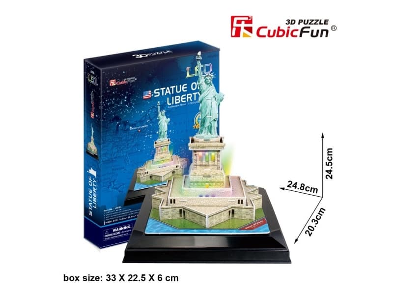 CUBICFUN 3D puzzle Statue Of Liberty with LED